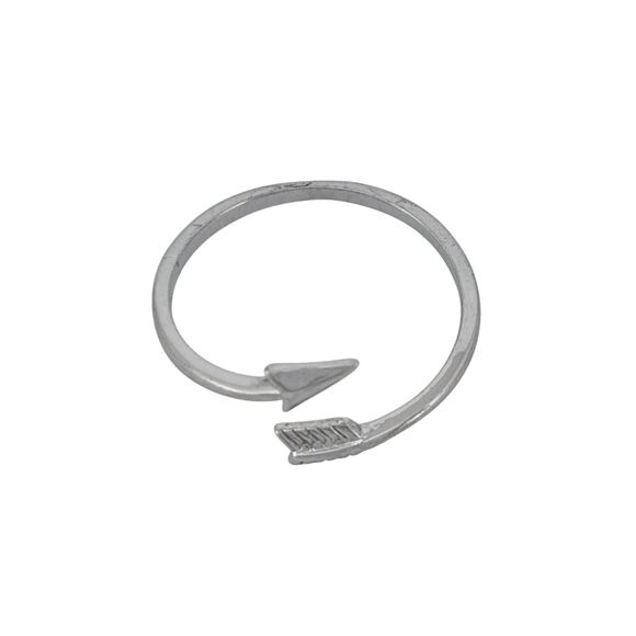Arrow Wrap Ring | Vintage Sterling Silver 925 | Size 7.5 - Picture 3 of 9
